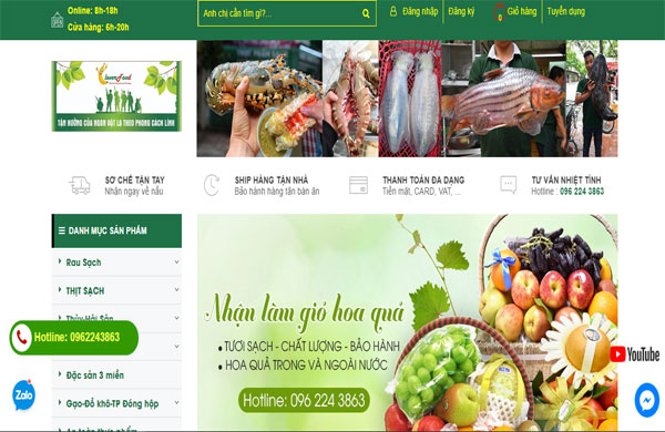 CleverFood - Chuỗi cửa h&agrave;ng thực phẩm sạch